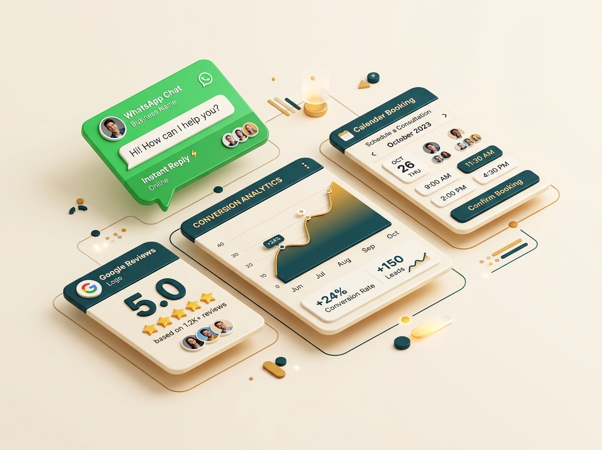 Isometric preview of Laris Manis automated conversion and customer retention system